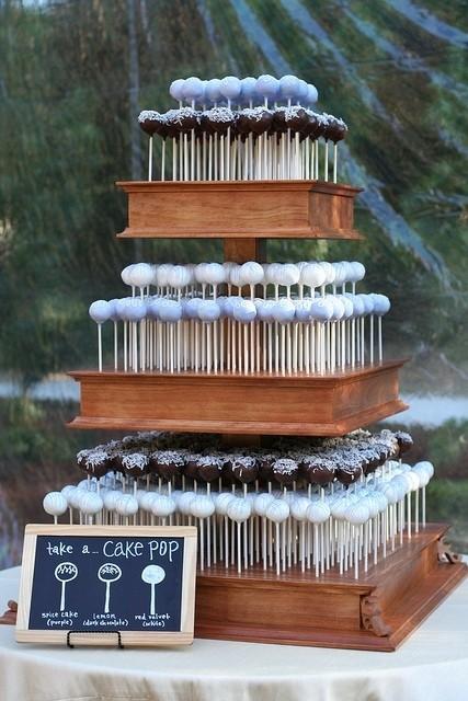 Cake Pop Wedding Cake