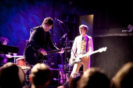 mountain goats 6 550x366 MATTHEW E. WHITE AND THE MOUNTAIN GOATS PLAYED BOWERY BALLROOM [PHOTOS]