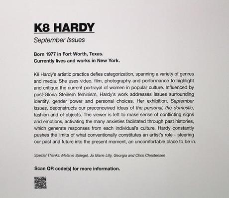 K8 Hardy at the Dallas Contemporary