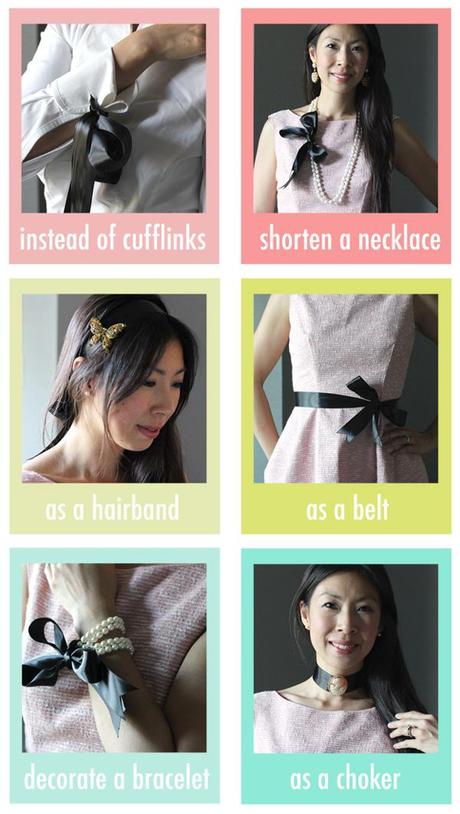 Style Rx // 6 Ways to Wear Black Ribbon