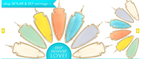 Kendra Scott jewelry 2012 trend fashion blog covet her closet promo code sale deal steal celebrity jewelry