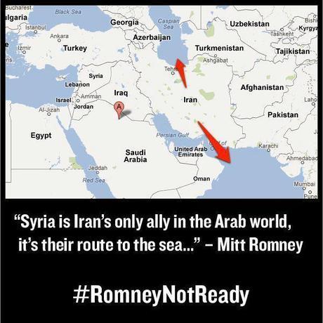 A sample of Romney’s misunderstanding of foreign policy…