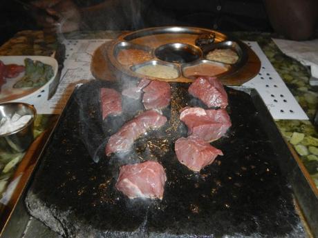 Elk Fondue at the Banff Grizzly House 