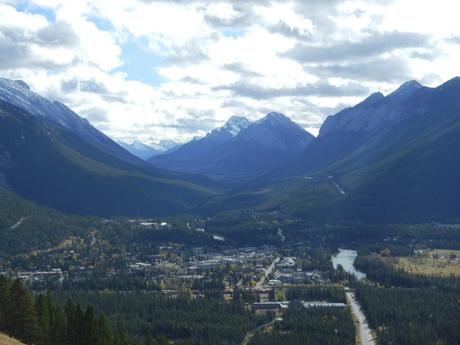 View of Banff from Mount Norquay