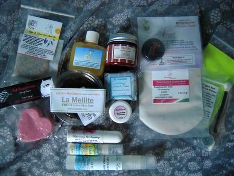 The Natural Beauty Box Haul for September 2012