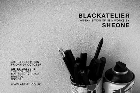 SheOne 'Blackatelier' Solo Show, Bristol