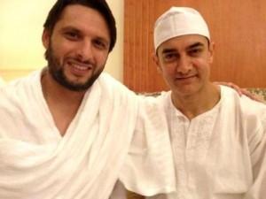 Aamir Khan, Shahid Afridi