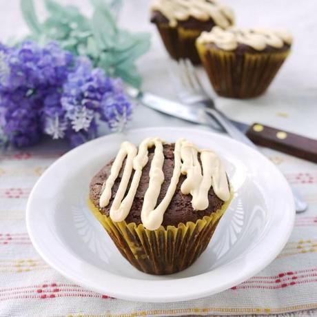 Chocolate Chocolate Chocolate Chip Muffins