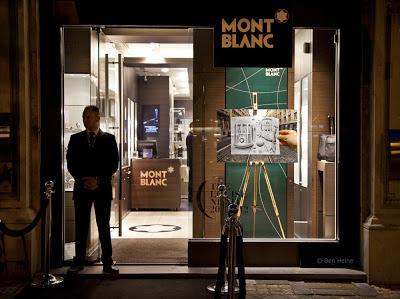 Exhibition in MontBlanc Shops   A selection of Pencil Vs ...
