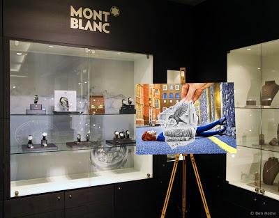 Exhibition in MontBlanc Shops   A selection of Pencil Vs ...