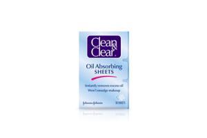 Clean and Clear Oil Absorbing Sheet