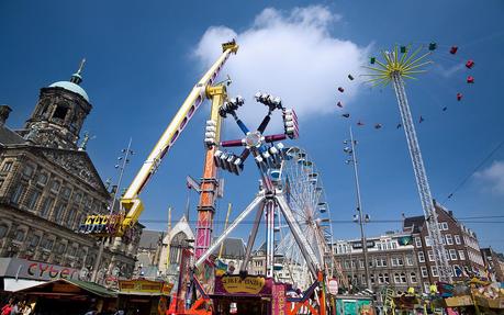 Funfair on Dam Square