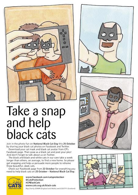 Tomorrow is National Black Cat Day!