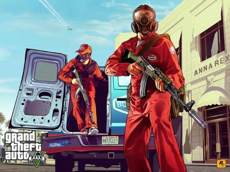 First GTAV artwork