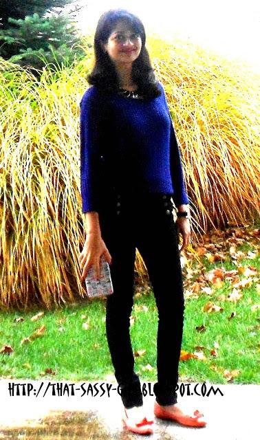 Outfit Ideas: Black and Blue