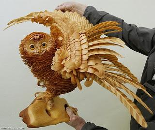 Incredible artwork from wood