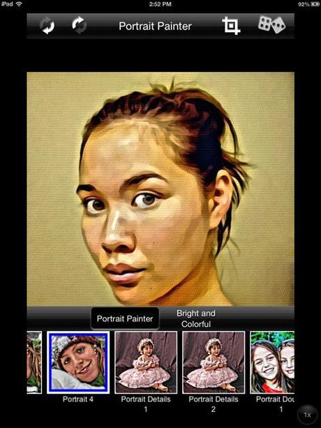 Screenshot Portrait Painter