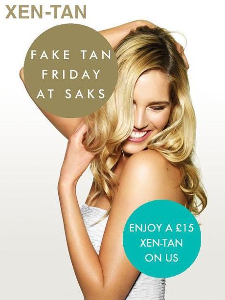 Xen-Tan 'Fake Tan Friday' Spray Tan Offer With Saks Salons!