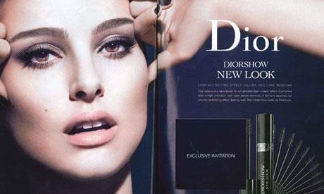 Dior Mascara Avert BANNED.
The latest advertising for Dior beauty products featuring Natalie Portman has been banned for misleading the public and exaggerating the performance of the product.
Now everyone knows I LOVE Dior, however im gonna go ahead and say it: I have this very mascara - (in free sample form) and although yes the advert is a bit exaggerated, the mascara is one of the best that I have tried! If you take your time to apply it and use eyelash curlers, eyeliner and good eye-shadow, I vouch that you can get an effect pretty close to the advert.
Im all for anti airbrushing campaigns so Im not against the ban, i just wanted to say my piece :p 
xoxo LLM