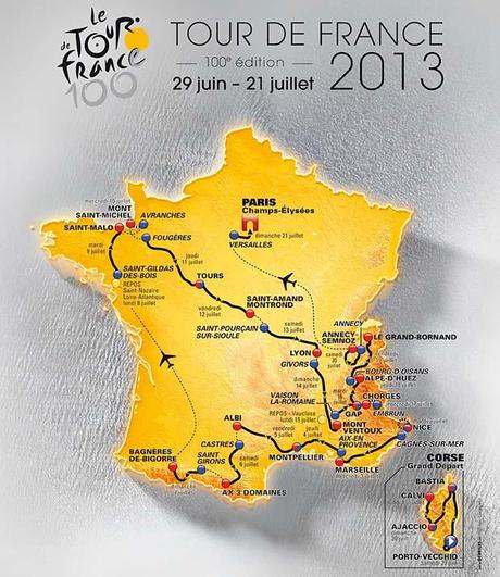 2013 Tour de France Course Revealed
