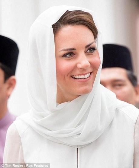 When Kate Middleton Wears The Headscarf...