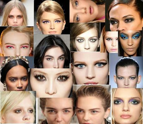 Fall 2012 Makeup Trend - All Trends Under One Roof  (Key Look, Products Used and Budget Products)