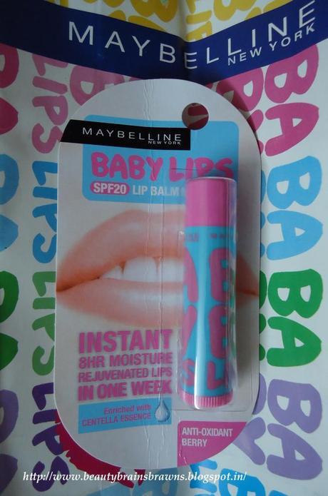 Maybelline Baby Lips Care Range Lip Balm - Anti Oxidant Berry Review