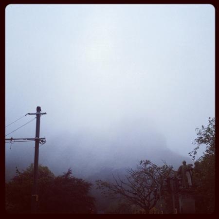 Edinburgh Castle in the Mist