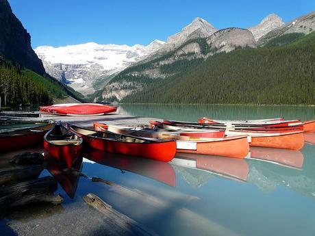 Lake Louise, Alberta Canada by Sylvia Cook