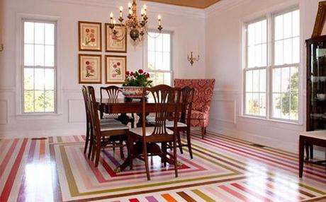 thenateshow Painted Hardwood Floor Designs HomeSpirations