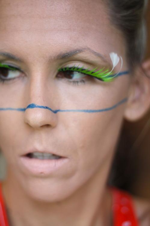 Native American Inspired Makeup: {Step by Step How To.}