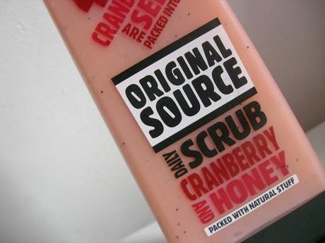 Original Source Cranberry & Honey Daily Scrub