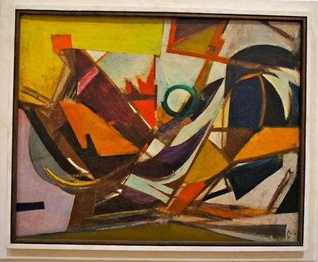 Abstract Expressionism in at the Modern Art Museum in Rome.
