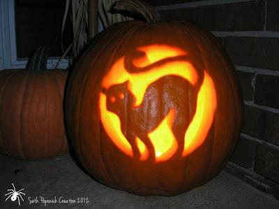 Busy Morning, With Jack-O'-Lanterns