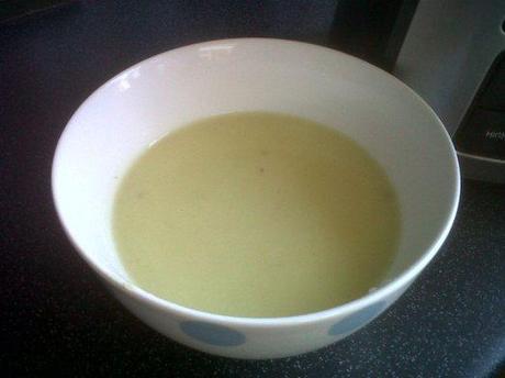 Leek and potato soup