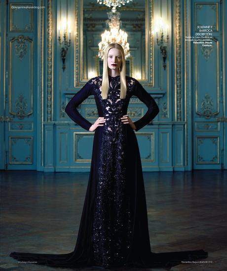 “In My Castle” Model Maud Welzen in Haute Couture for the November 2012 ...