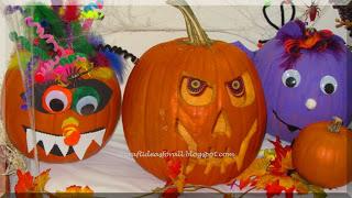 Pumpkin Carving Craft for Halloween