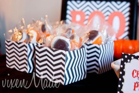 Polkadot & Chevron Halloween Party