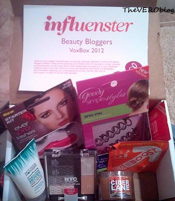 Influenster Beauty Bloggers VoxBox 2012