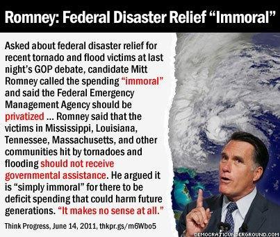 Suppose Romney was President now, during Sandy…