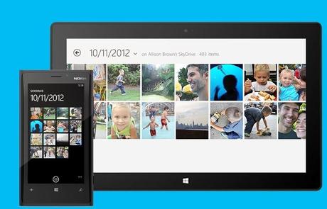 WP8 : SkyDrive - Cloud Sync