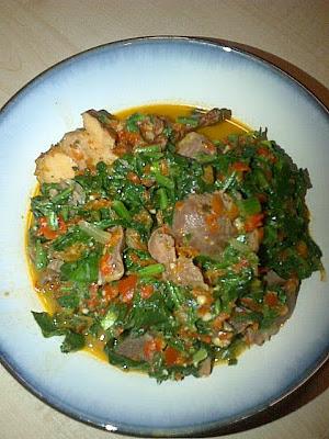 Chef Lara: Holy Spirit Inspired 'EFO RIRO' (Nigerian Vegetable soup)