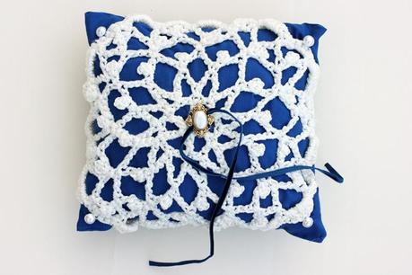 DIY ring bearer pillow