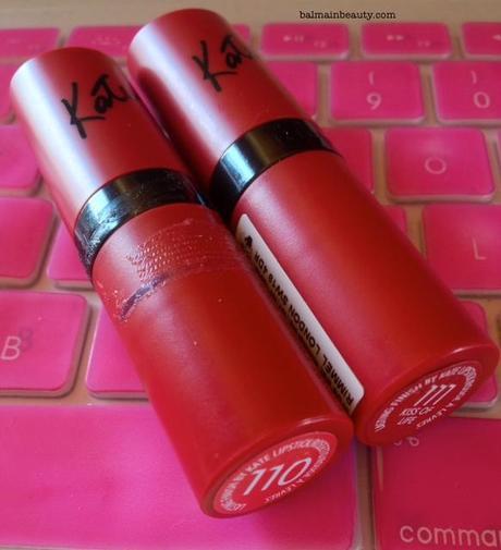 Kate Moss Matte Lipstick Rimmel London 2012