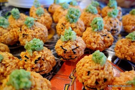 Happy Halloween! Pumpkin Rice Krispie Treats