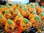 Happy Halloween! Pumpkin Rice Krispie Treats
