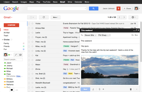 Gmail's New Method to Compose Email