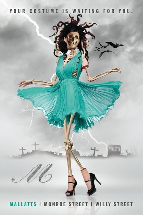 Mallatt's - Zombie Model Billboard by Adams Outdoor - Reveal