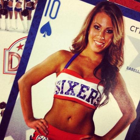 76ers Dream Team Dancer Sabella