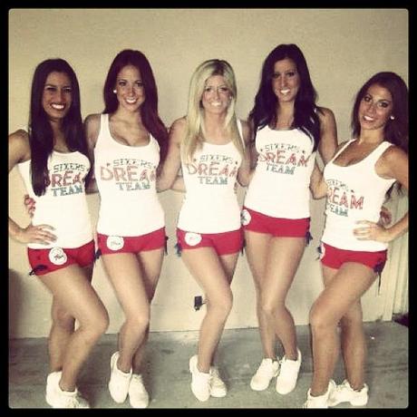 76ers Dream Team Dancer Sabella